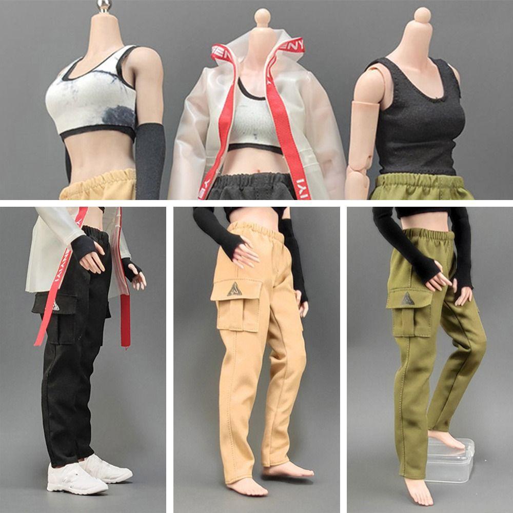 LUCKY 1/6 Miniature Clothing For 12"Action Doll Male Hiking Clothes Soldier Figure Tops Doll Hoodies Pants