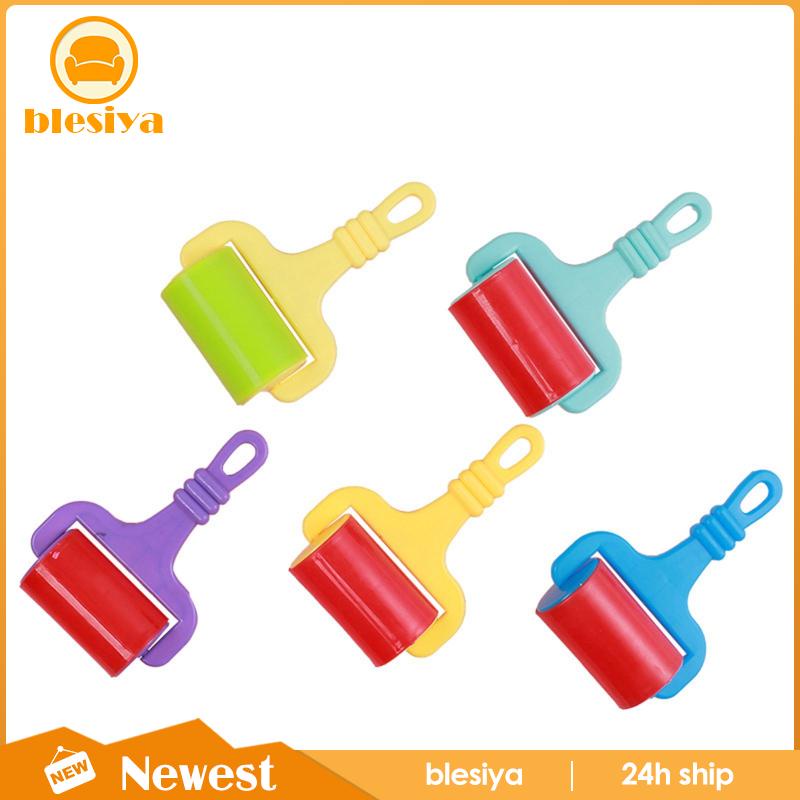 Cây Lăn Đất Sét Chống Dính Có Tay Cầm Dành Cho Trẻ Em DIY