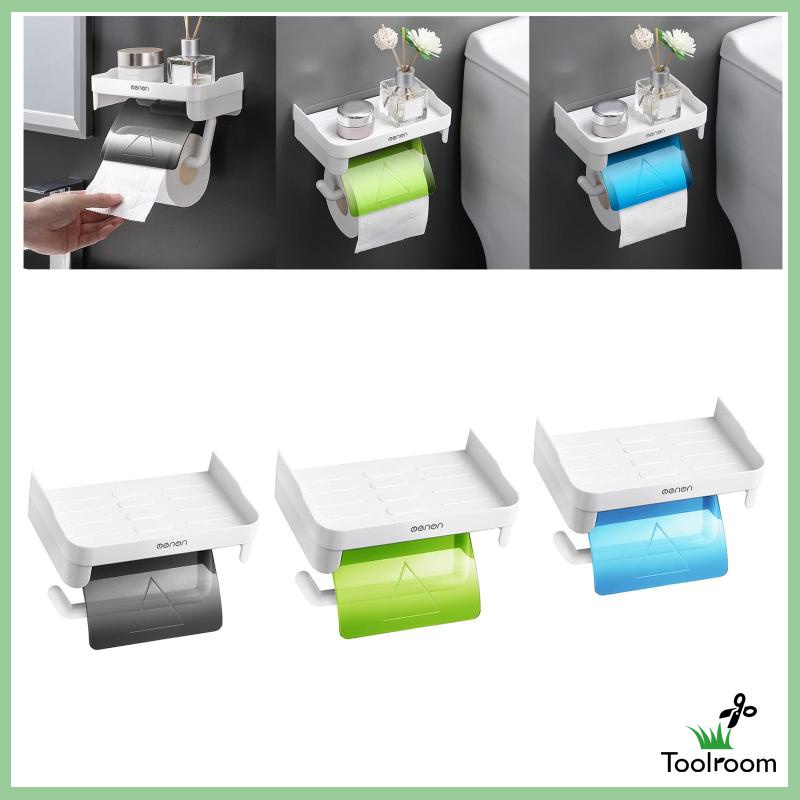 Giá Đỡ Cuộn Giấy Vệ Sinh Kèm Kệ Để Khăn Giấy Hiện Đại Cho Phòng Tắm Khách Sạn