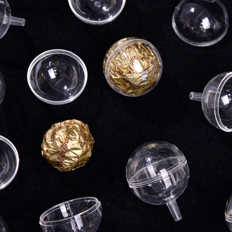 Bộ 10 Giá Đỡ Bằng Nhựa Hình Tròn Dùng Đựng Sô Cô La Tiện Dụng