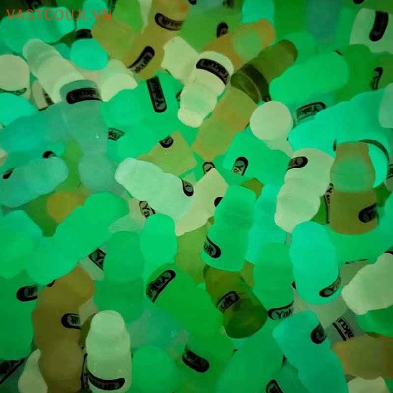 Bộ 5 Bình Nhỏ Bằng Nhựa Resin Làm Đồ Trang Sức Thủ Công DIY