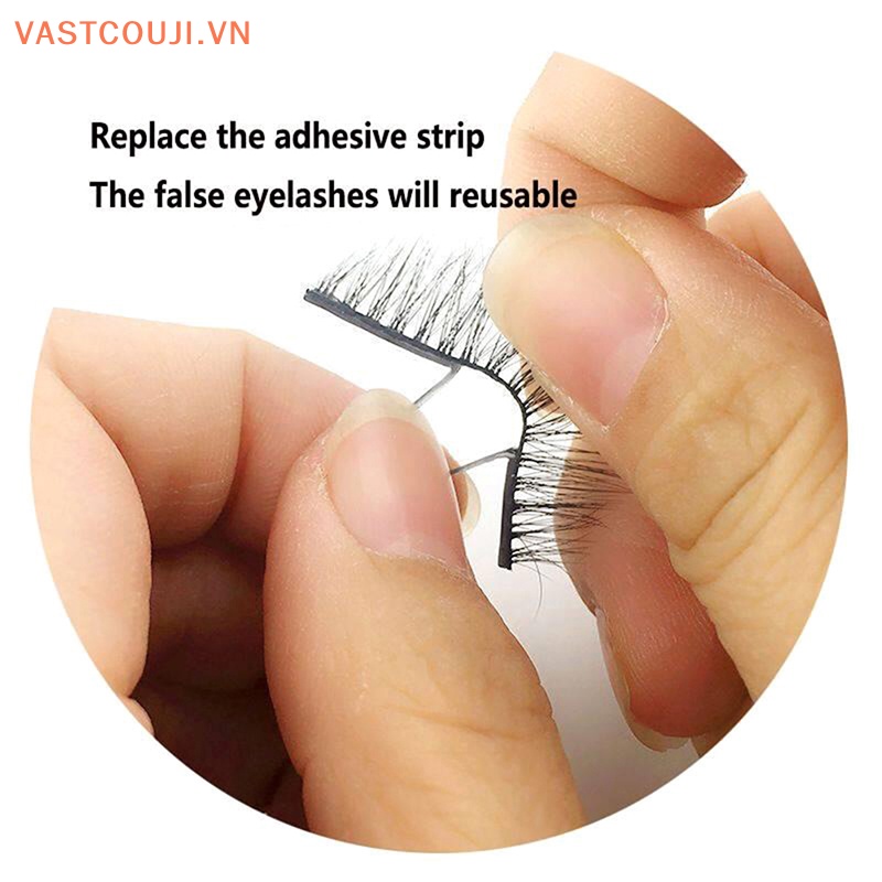 Hộp 40 Cuộn Băng Keo Dán Mi Giả Tự Dính Có Thể Tái Sử Dụng