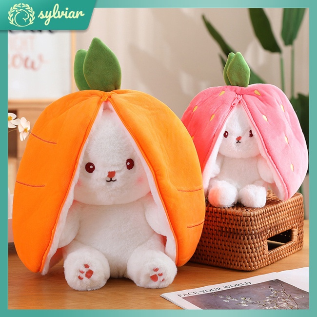 Thỏ Nhồi Bông Mềm Mại Dễ Thương Cho Bé