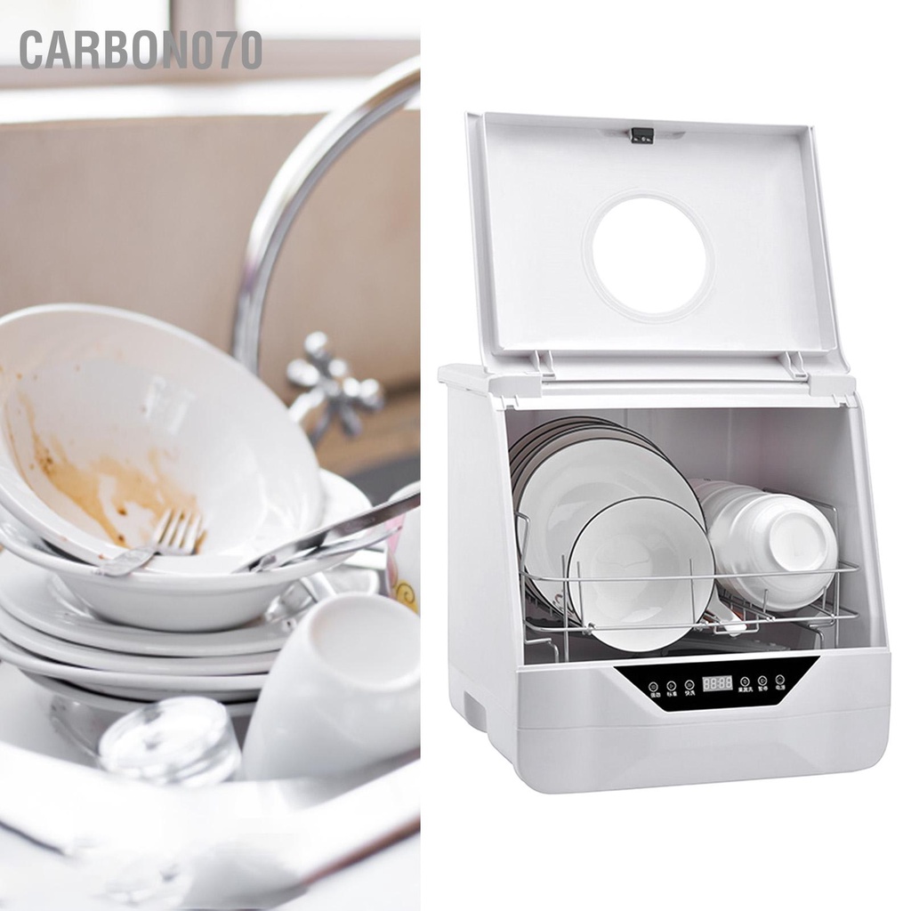 Máy Rửa Bát - Máy Rửa Chén Mini tự động di động chống rò rỉ cho Gia Đình Văn phòng RV 800W