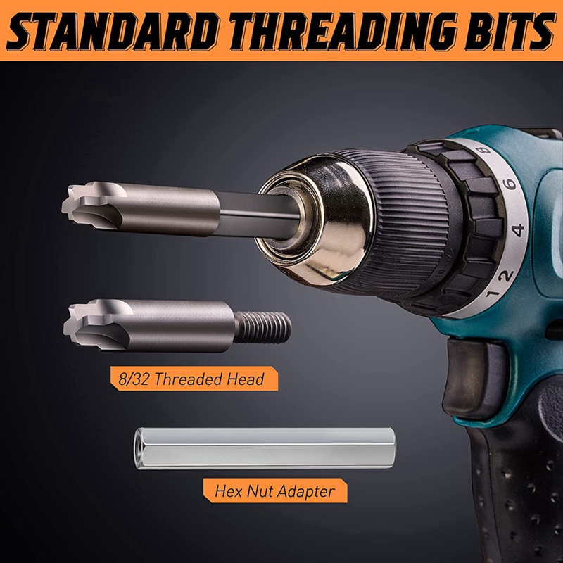 Multitool với Bộ điều hợp Hex khoan , Dụng cụ cầm tay tách vát mép để nạp lại , để loại bỏ các vết uốn , vừa vặn với trường hợp .