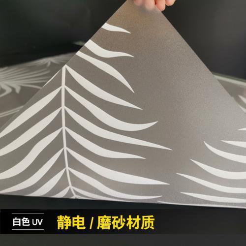 Miếng Dán Cửa Kính Nhám Mờ Trong Suốt Chống Ánh Sáng Cho Nhà Tắm / Cửa Sổ