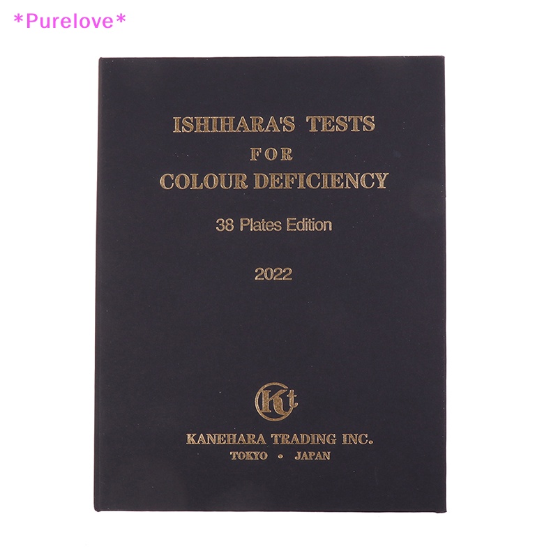 Sách Kiểm Tra Chất Lượng Ishihara 38 Trang Độc Đáo Mới