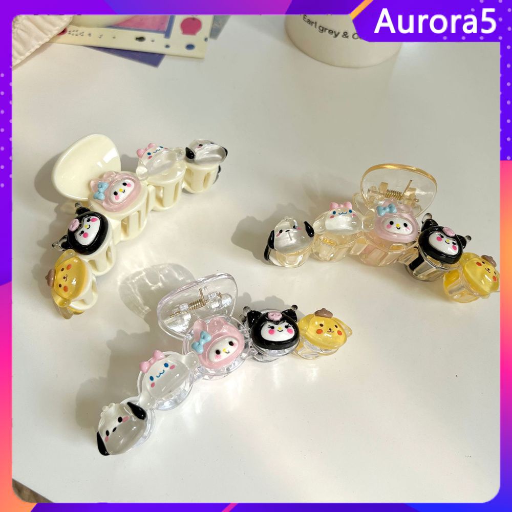 Kẹp tóc flash đẹp kẹp tóc Sanrio kẹp lớn kẹp trái tim cô gái ngọt ngào dễ thương Kẹp tóc mái hình đuôi ngựa cao
