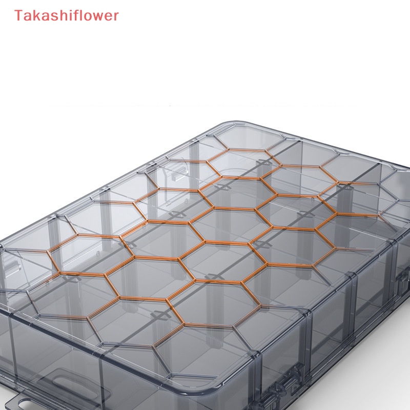 Hộp Đựng Linh Kiện Điện Tử Bằng Nhựa Trong Suốt Nhiều Ngăn Tiện Dụng