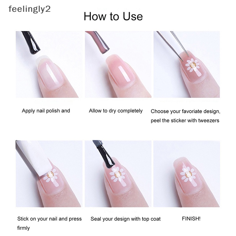 Miếng Dán Dập Nổi Họa Tiết Chó Mèo 5D Trang Trí Móng Tay