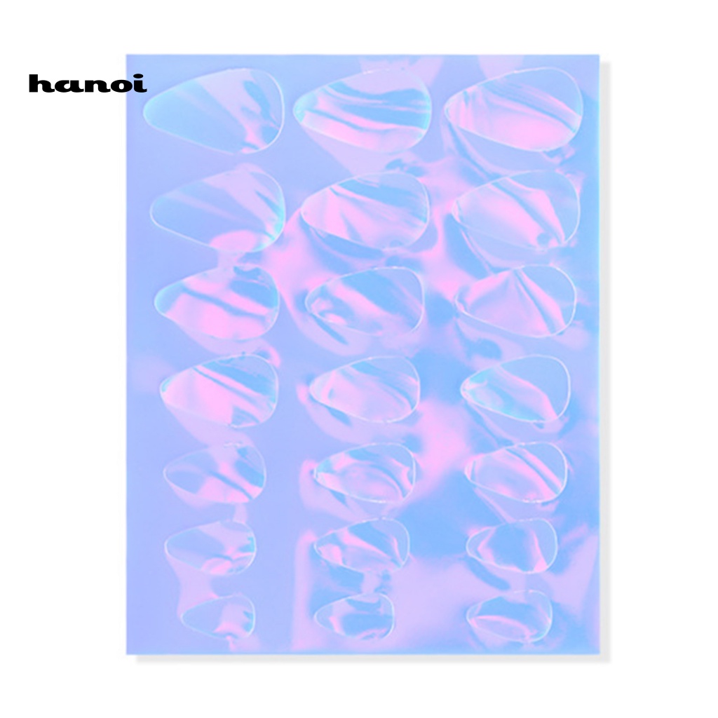 Miếng Dán Trang Trí Móng Tay Bằng PVC Mỏng Nhẹ Họa Tiết Cực Quang