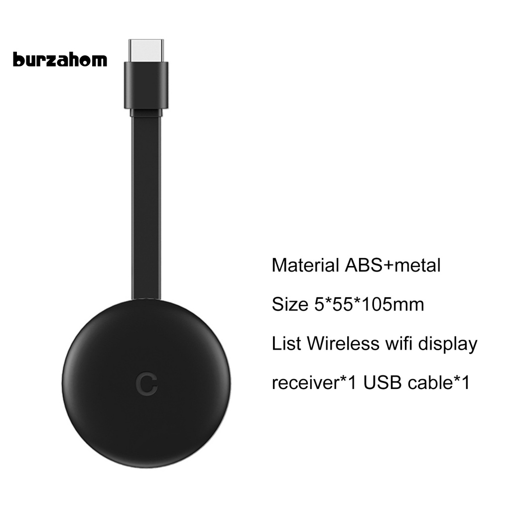 Thiết Bị Nhận Tín Hiệu WiFi Bur G12 1080P DLNA Airplay HDMI Cho TV