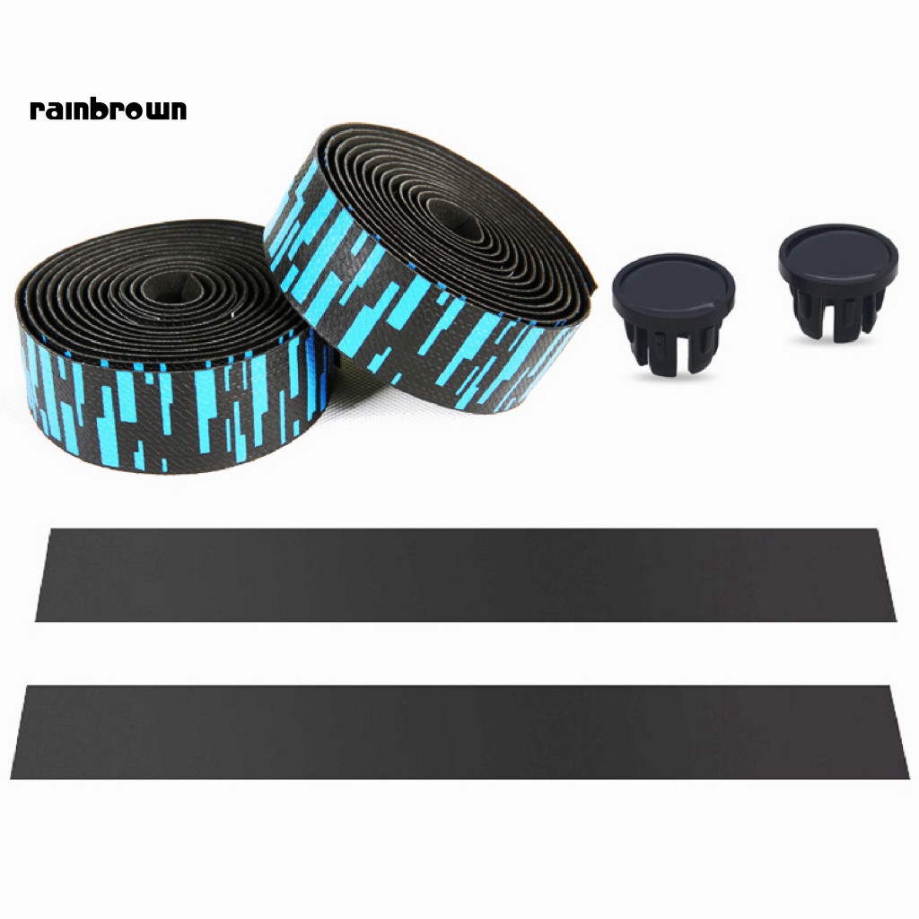 Bộ 2 Dây Đai Giả Da Gắn Tay Lái Xe Đạp Chống Trượt