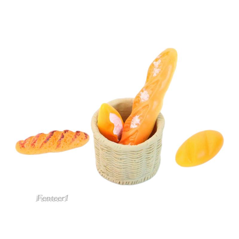 Mô Hình Bánh Mì Tỉ Lệ 1 / 12 Trang Trí Nhà Búp Bê Tỉ Lệ 1 / 12