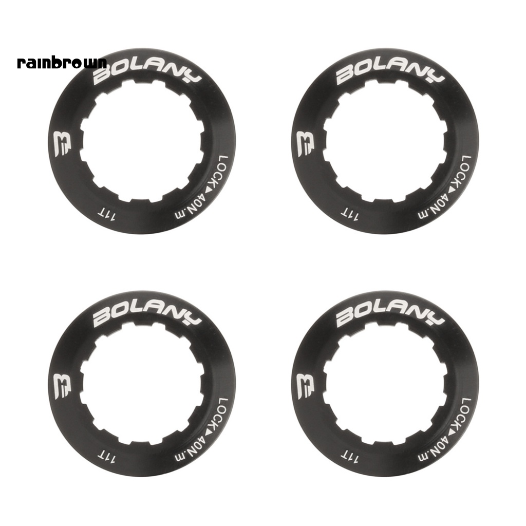 4 Vòng Khóa Bảo Vệ Bánh Răng Bằng Hợp Kim Nhôm Cho MTB