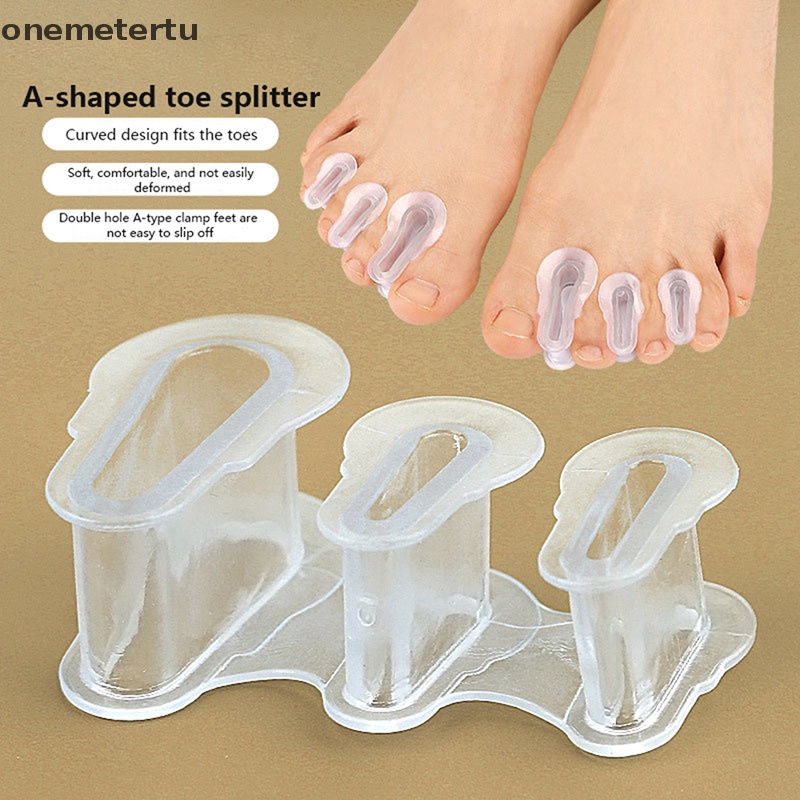 Onemetertu 1 Dụng Cụ Tách Ngón Chân Cái Bằng Silicone