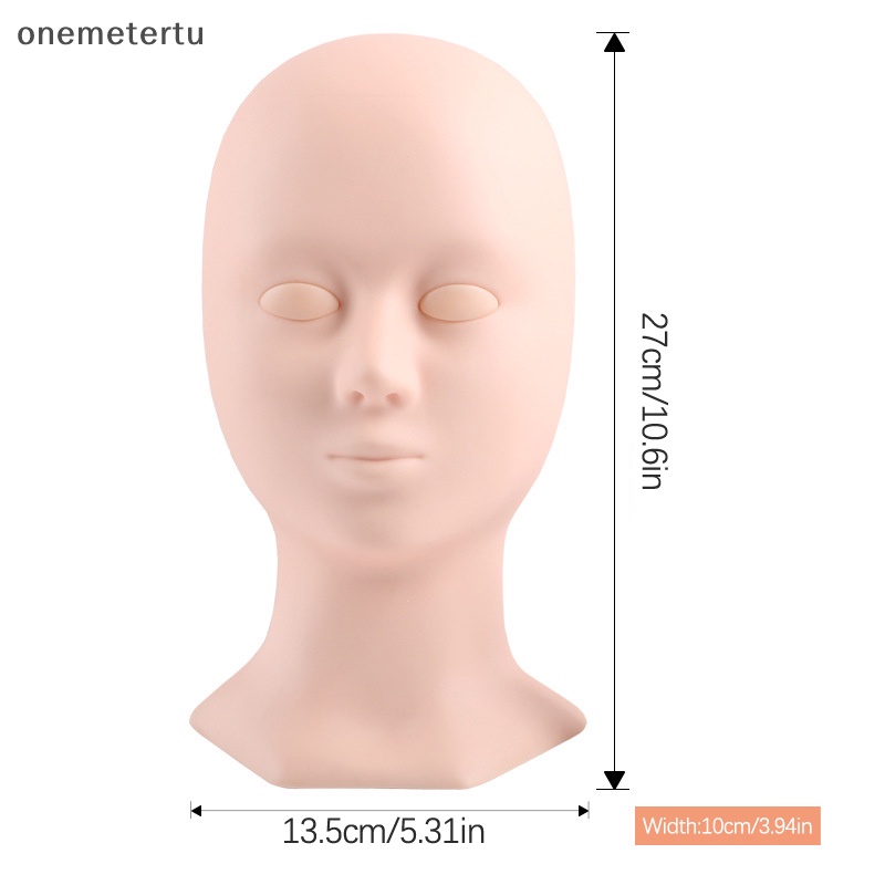 Onemetertu Mannequin Bộ Lông Mi Giả Đầu Ma Nơ Canh Độc Đáo Tiện Dụng