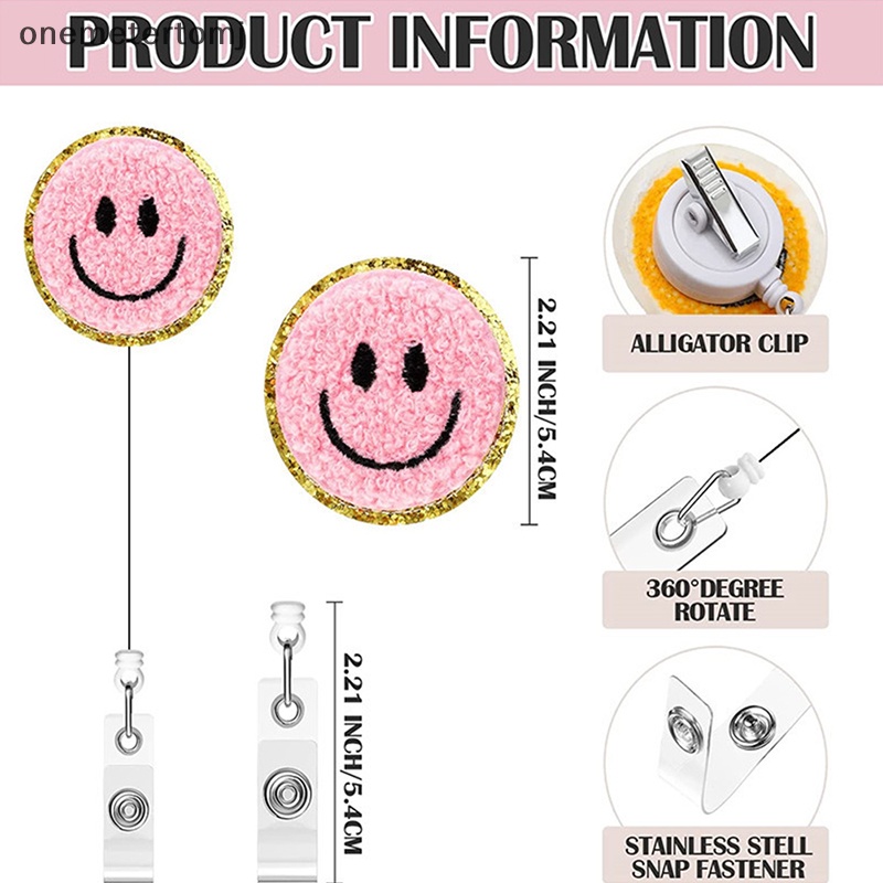 Onemetertomj Giá Đỡ Thẻ Kinh Doanh Bằng Nhựa ABS Kéo Huy Hiệu Có Thể Thu Gọn Cho Học Sinh Y Tá