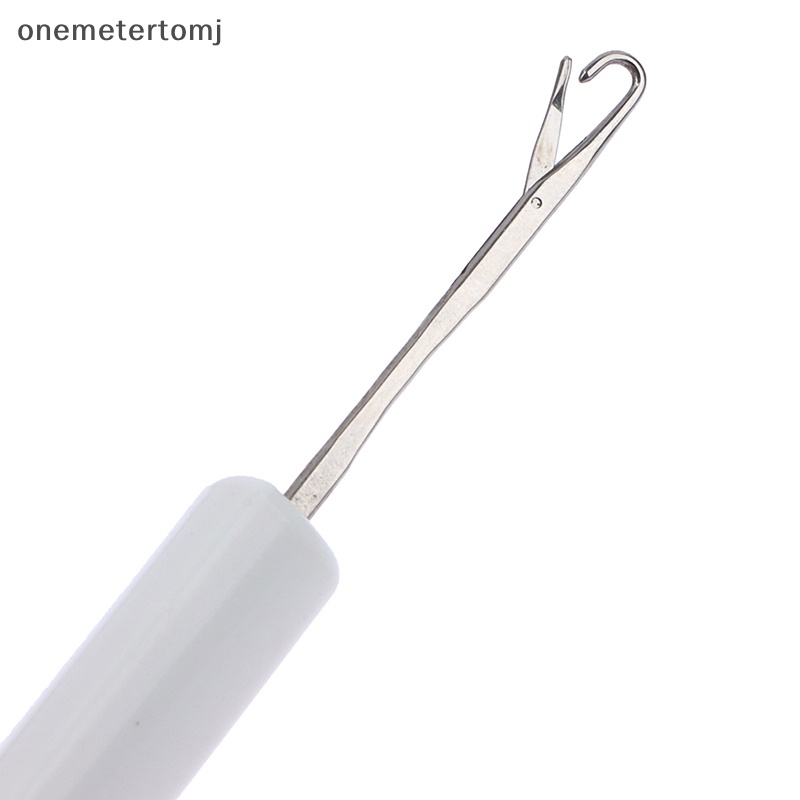 Onemetertomj Dụng Cụ Móc Len Tiêu Chuẩn 4.5mm Màu Trắng Cho Máy Đan