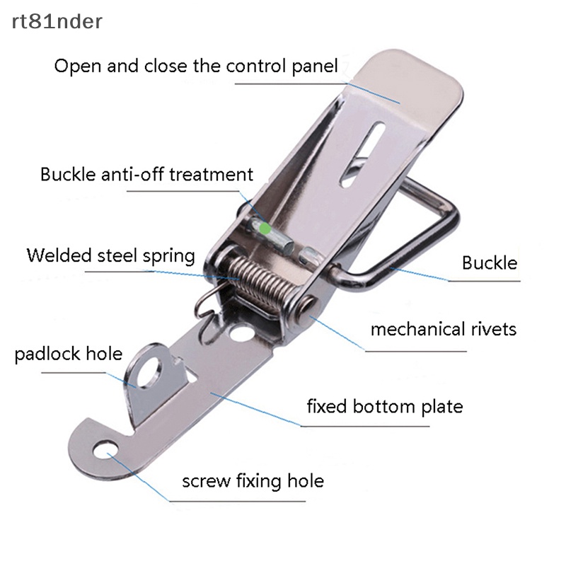 Rt Bộ 2 Chốt Lò Xo Khóa Hộp Kẹp Căng n