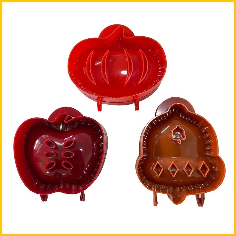 Set 3 Dụng Cụ Cắt Bánh Bí Ngô Halloween