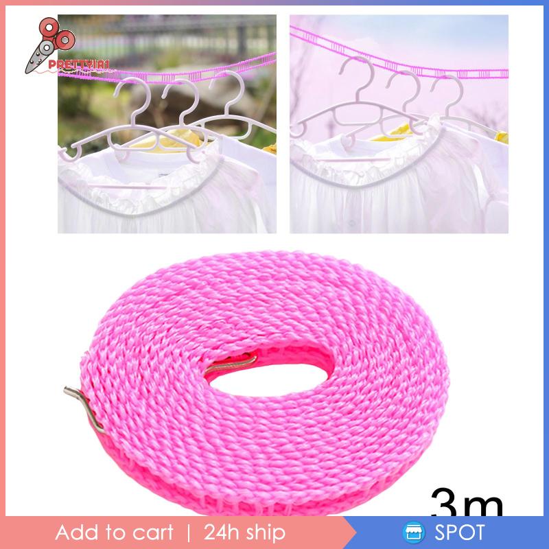 1 Dây Phơi Quần Áo Co Giãn Tiện Dụng Cho Cắm Trại / Sân Vườn RV