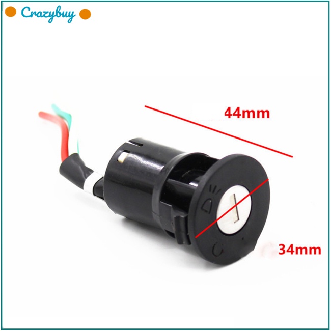 Bộ Ổ Khóa Kèm Chìa Chuyên Dụng Cho Xe Đạp Điện CR