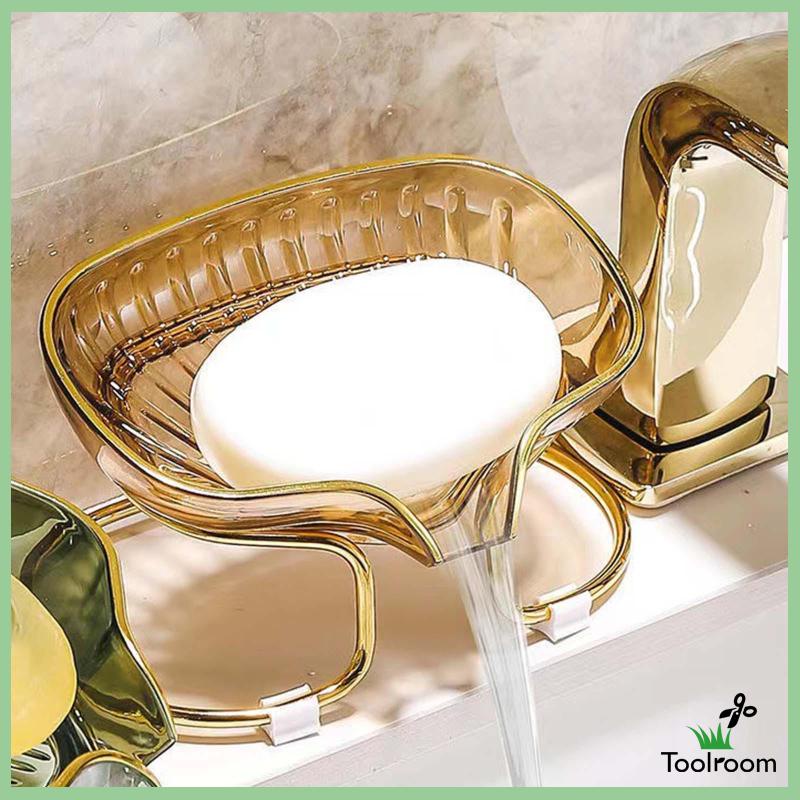 Khay Đựng Xà Phòng Ráo Nước Kèm Giá Đỡ Tiện Dụng Cho Bồn Tắm