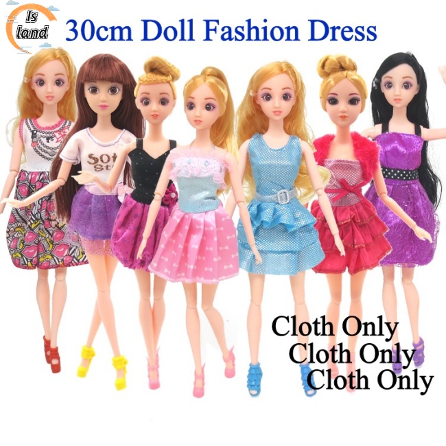 Đầm Công Chúa Dành Cho Búp Bê 30cm