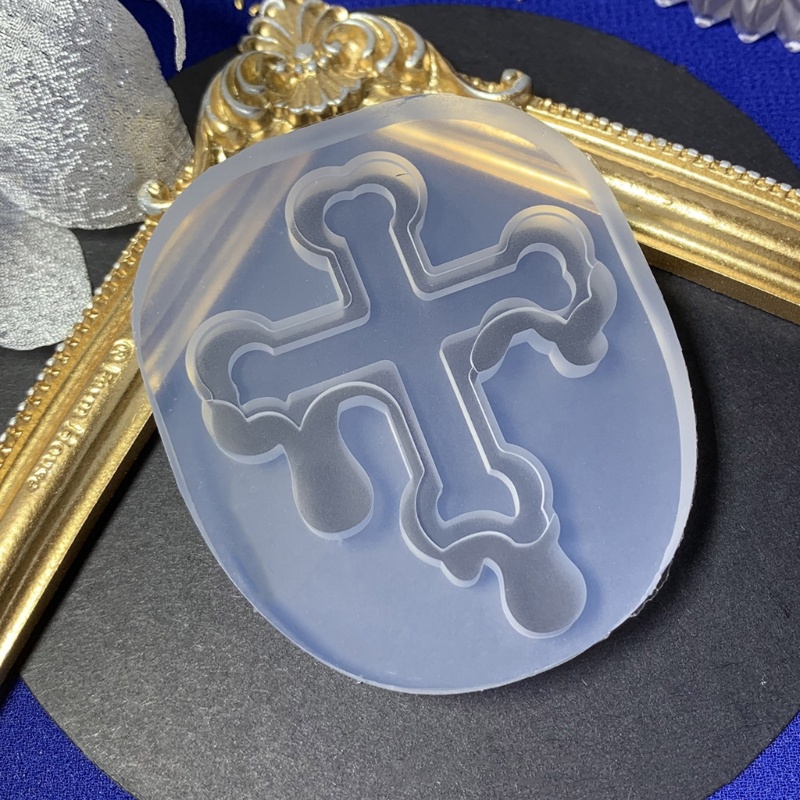 Khuôn Silicone Làm Mặt Dây Chuyền Hình Bình Lắc Bằng Resin DIY