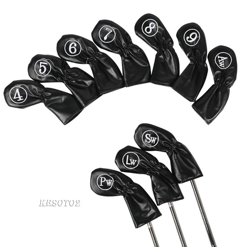 Set 10 Vỏ Bọc Đầu Gậy Đánh Golf Thêu Họa Tiết Kesoto2