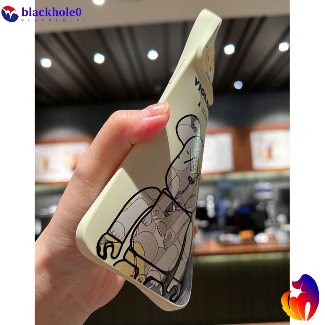 Ốp Điện Thoại Silicon Mềm Chống Sốc Họa Tiết Gấu Hoạt Hình Cho Iphone 14 13 12 11