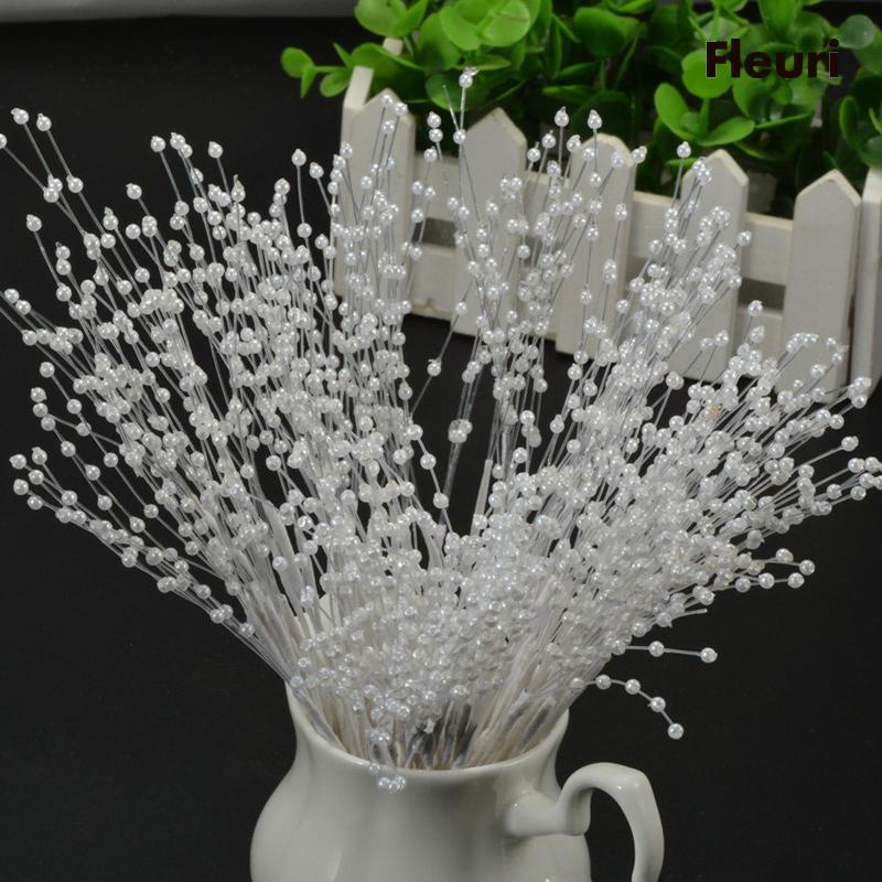 Set 50 Que Cắm Hoa Trang Trí Bó Hoa Cô Dâu DIY