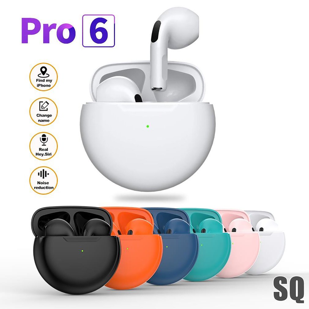Earphone Wireless 5.0 Mini Ergonomic Stereo Touch Control 300Mah Charging Case In-Ear Headphones Earbud [Q/6]