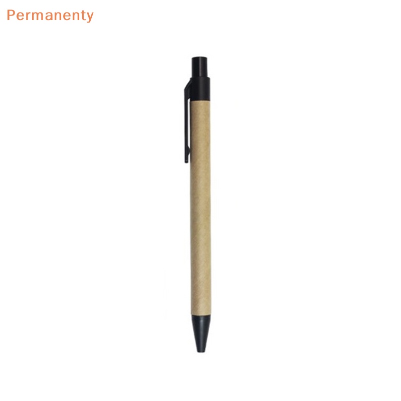 Set 10 Bút Bi Giấy Kraft Thân Thiện Với Môi Trường