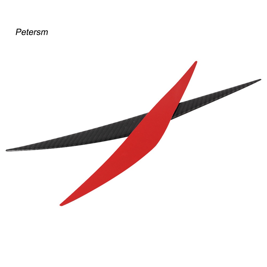 Bộ 2 Miếng Dán Trang Trí Đèn Pha Xe Hơi BMW 3 Series F30 Bằng PP