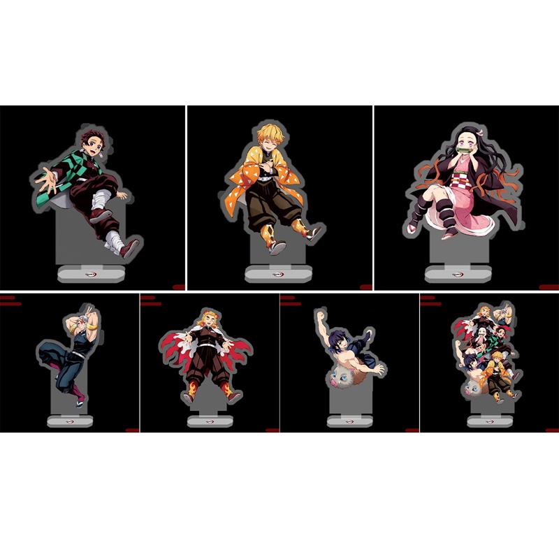 Giá Đỡ Mô Hình Nhân Vật Anime Demon Slayer Bằng Acrylic Độc Đáo Dùng Trang Trí Bàn Làm Việc