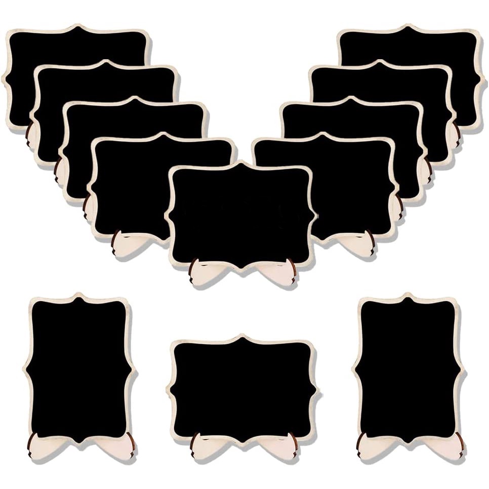 Bảng Đen Viết Phấn Bằng Gỗ Có Thể Gấp Gọn Trang Trí Sinh Nhật / Đám Cưới