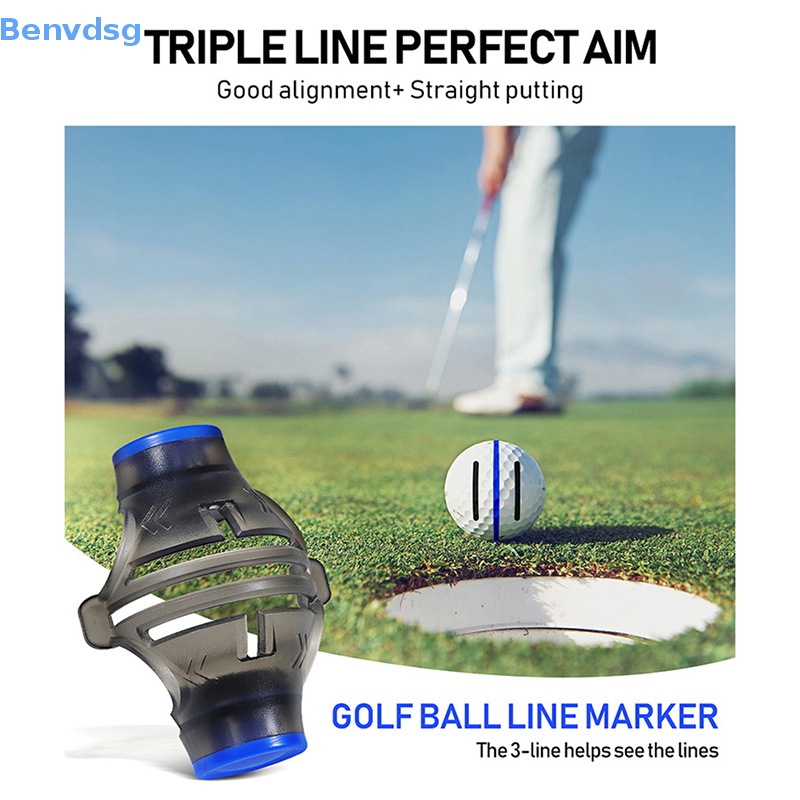 Bút Vẽ Đánh Dấu Đường Bóng Golf Xoay 360 Độ &gt; Mới