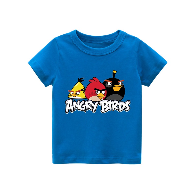Áo thun trẻ em ANGRY BRIDS 2, 8 màu áo, đầy đủ size có big size, MÀU KHÁC NHẮN TIN SHOP