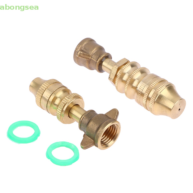 Vòi Phun Sương Thẳng + Vòi Điều Chỉnh Được Bằng Đồng Thau Bongsea