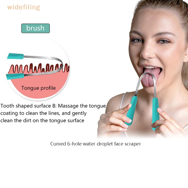 Dụng Cụ Nạo Lưỡi Bằng Thép Không Gỉ Hình Chữ U