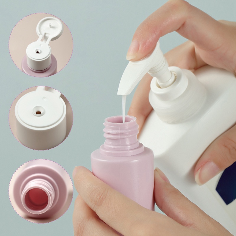 Set Chai Rỗng Đựng Mỹ Phẩm 60ml Tiện Dụng Khi Đi Du Lịch