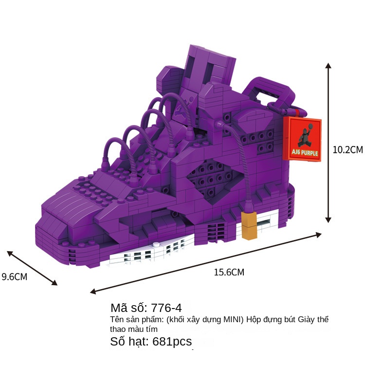 Giày Sneaker Lắp Ráp Dùng Làm Quà Tặng Sinh Nhật Cho Bé