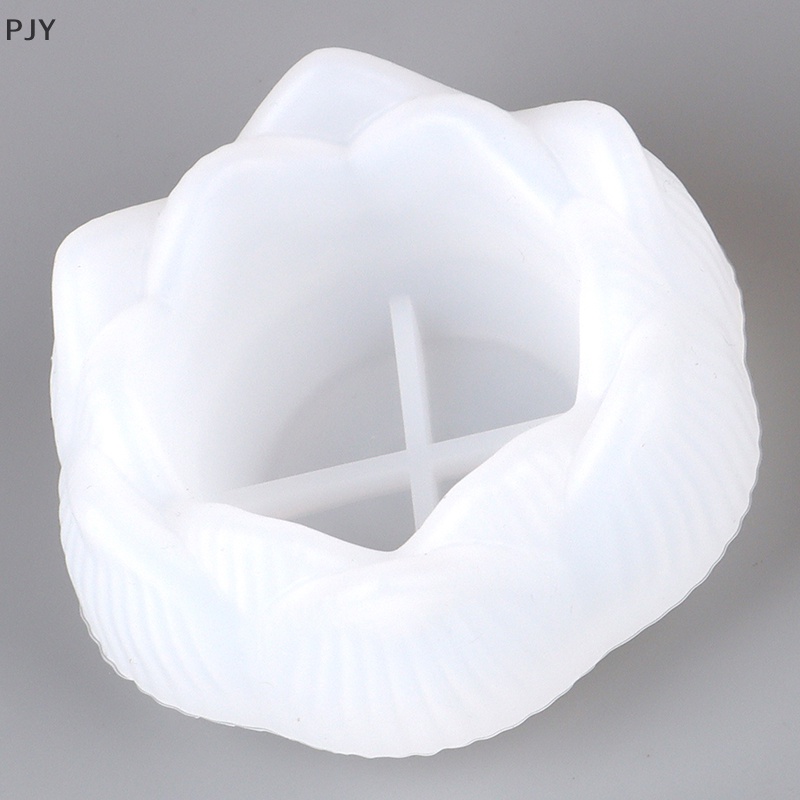 1 Khuôn Silicone Hình Hoa Sen Làm Gạt Tàn Thuốc Epoxy Resin DIY PJ