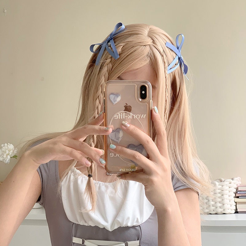 Kẹp Tóc Nơ Ruy Băng Cỡ Lớn Thời Trang Mới 2023 Cho Bé Gái