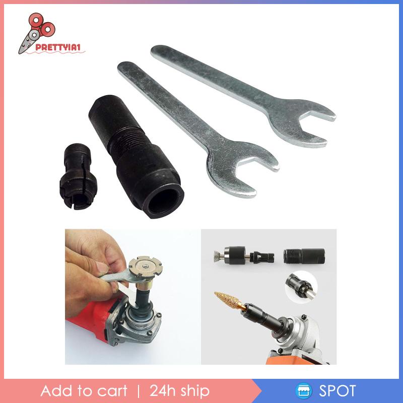 [Prettyia1] Mâm Cặp Máy Mài Góc Thẳng Cho Dụng Cụ Đánh Bóng