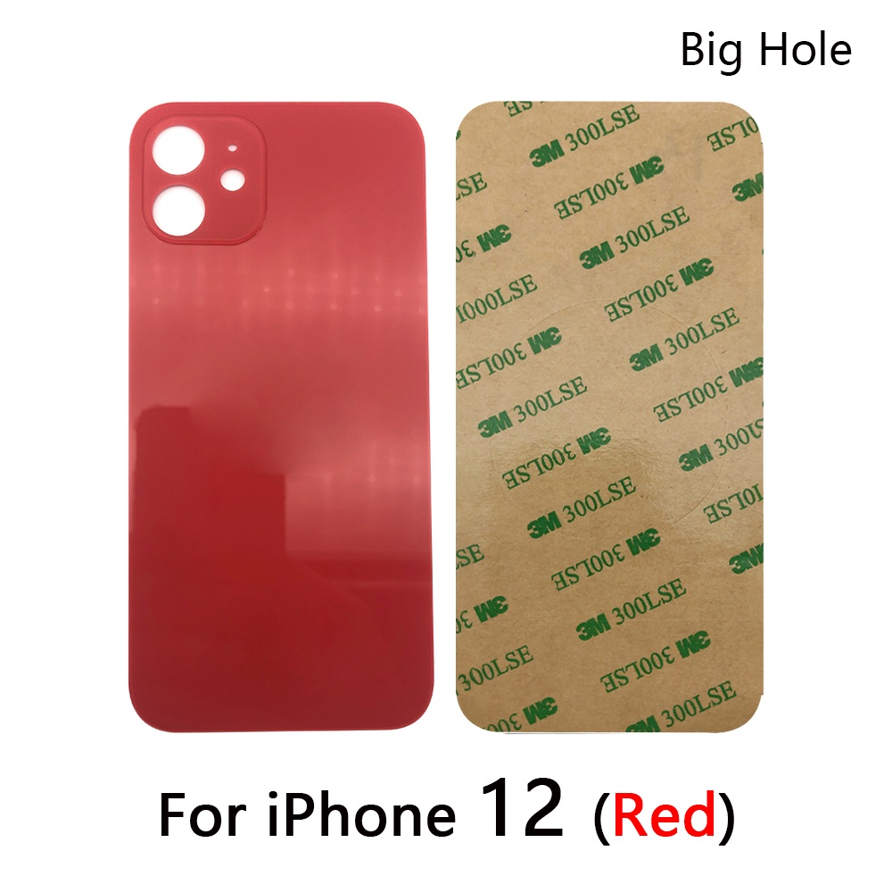 Nắp Đậy Pin Điện Thoại Mặt Sau Bằng Kính Thay Thế Chuyên Dụng Cho iPhone 12 12 Mini Pro Max