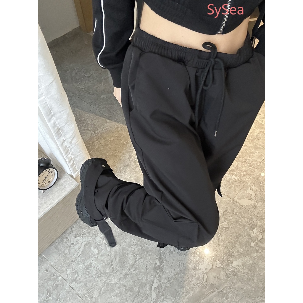 Quần Dài Ống Đứng Phong Cách Hip Hop Thời Trang Cá Tính Cho Nữ