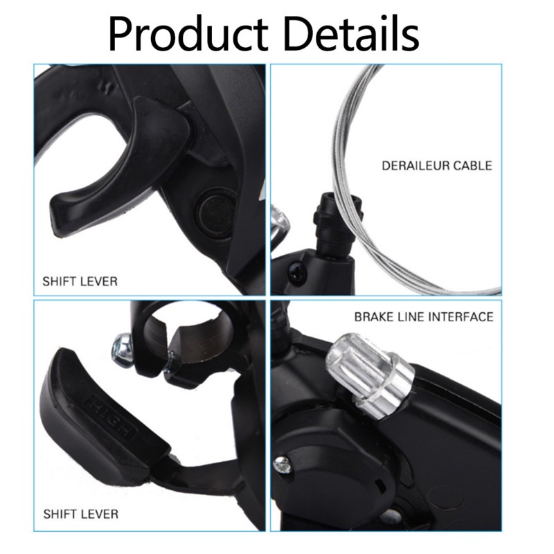 1 Cặp Cần Sang Số 3x7 / 3x8 Cho Xe Đạp Leo Núi